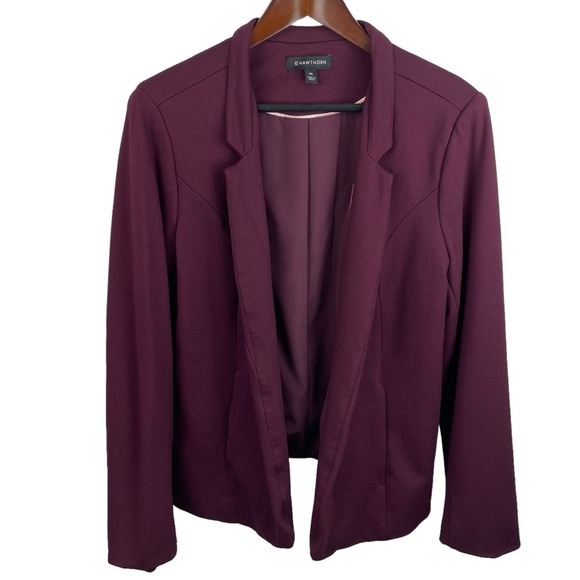 41 Hawthorn | Burgundy Open Career Blazer - Picture 1 of 8